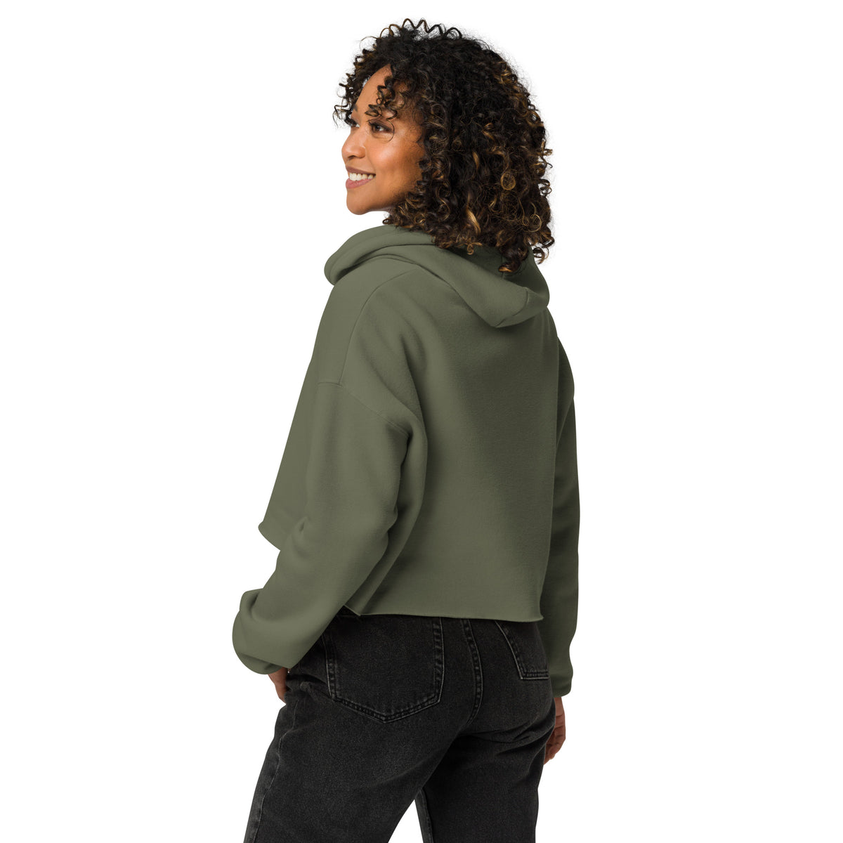 LOVE YOURSELF Crop Hoodie