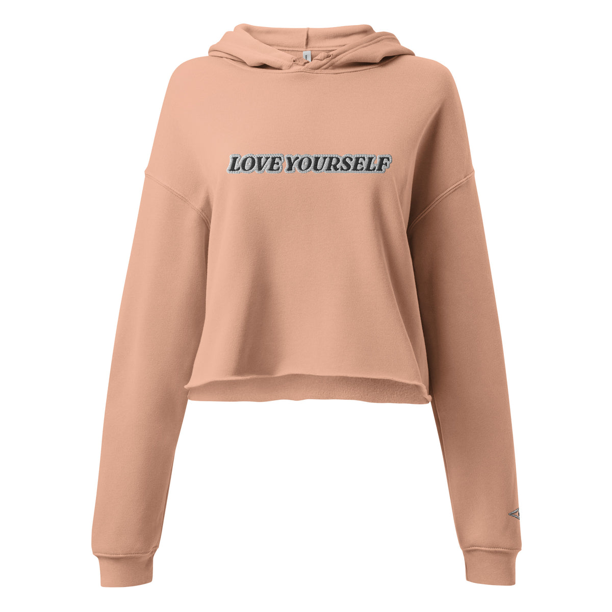 LOVE YOURSELF Crop Hoodie