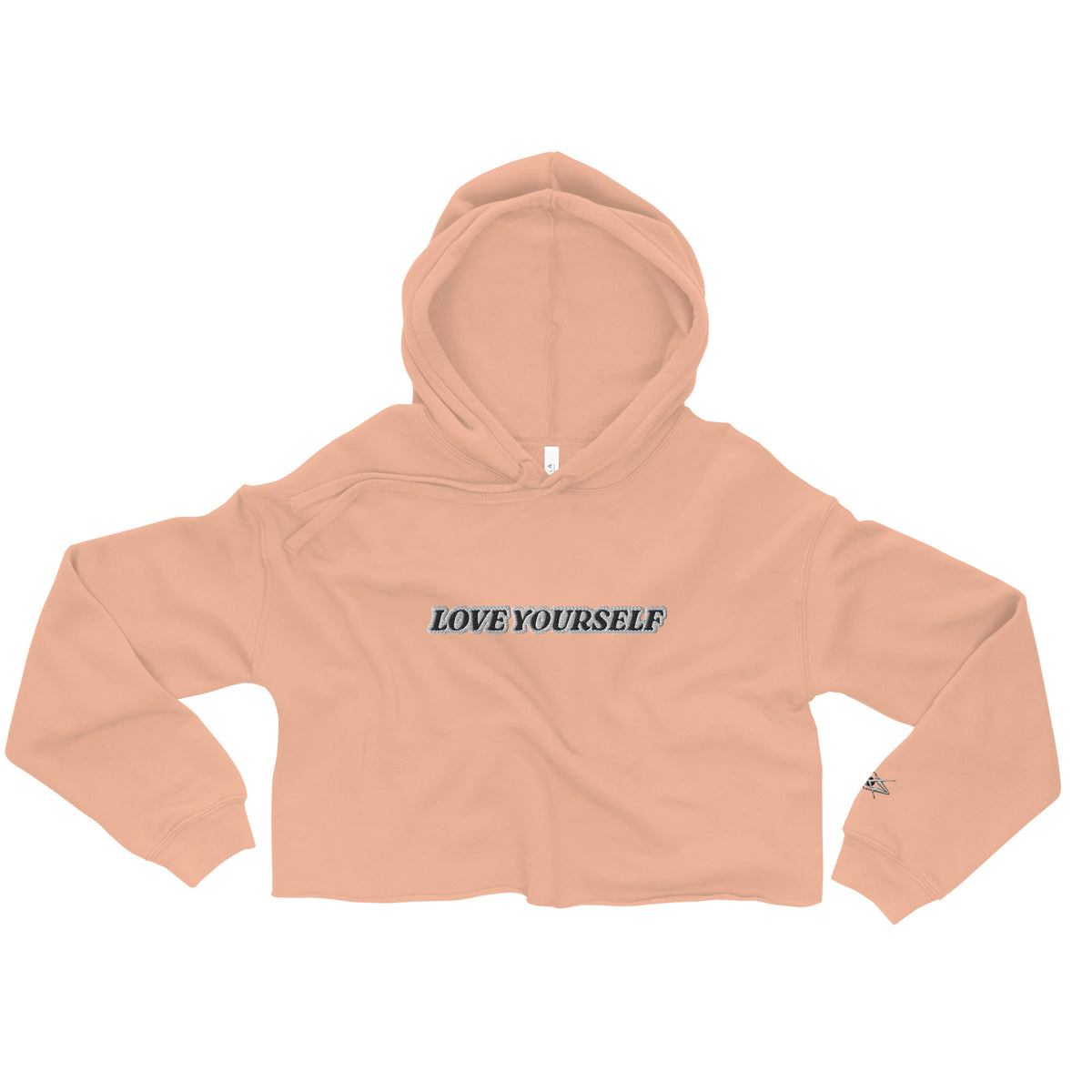 LOVE YOURSELF Crop Hoodie