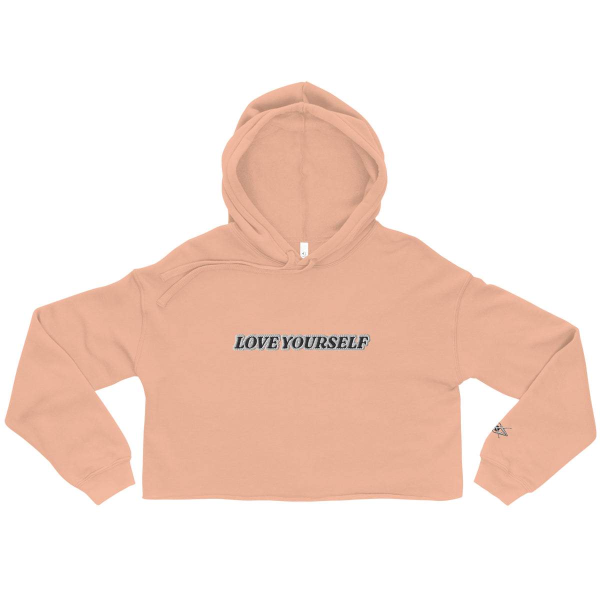 LOVE YOURSELF Crop Hoodie