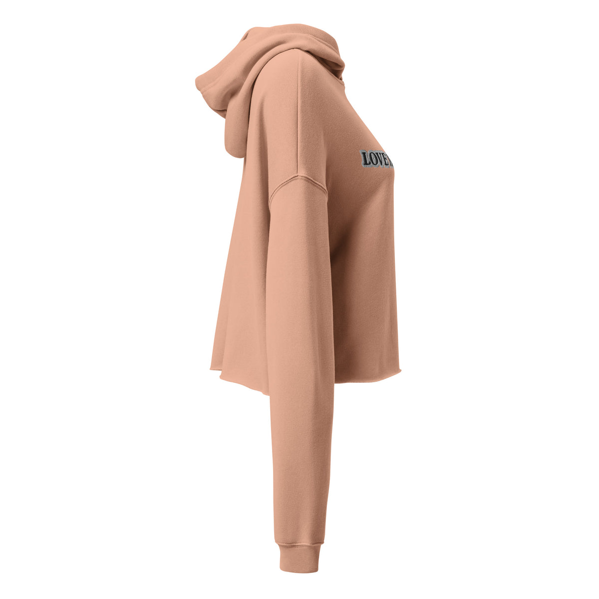 LOVE YOURSELF Crop Hoodie
