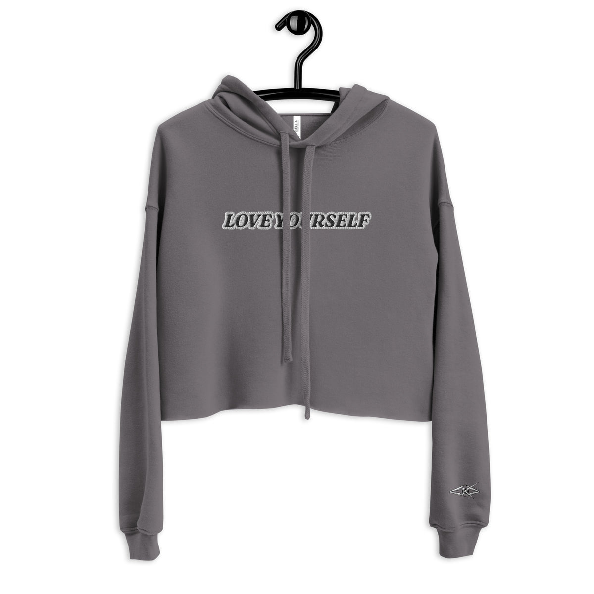 LOVE YOURSELF Crop Hoodie