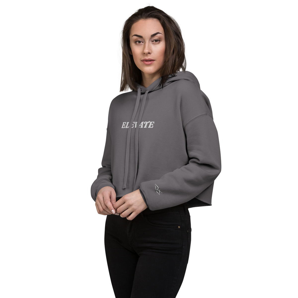 ELEVATE Crop Hoodie