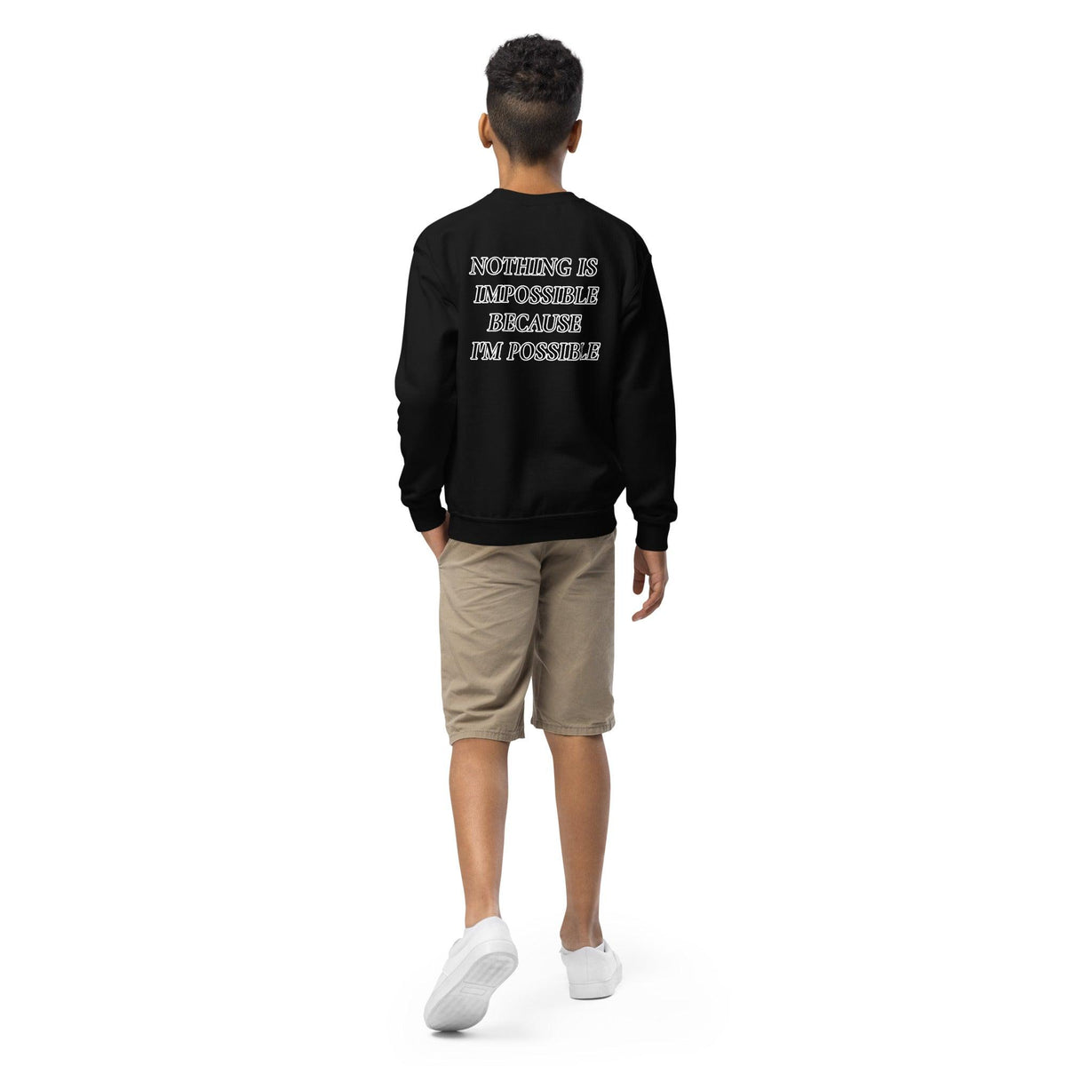Youth crewneck sweatshirt NIIBIP - VYBRATIONAL KREATORS®