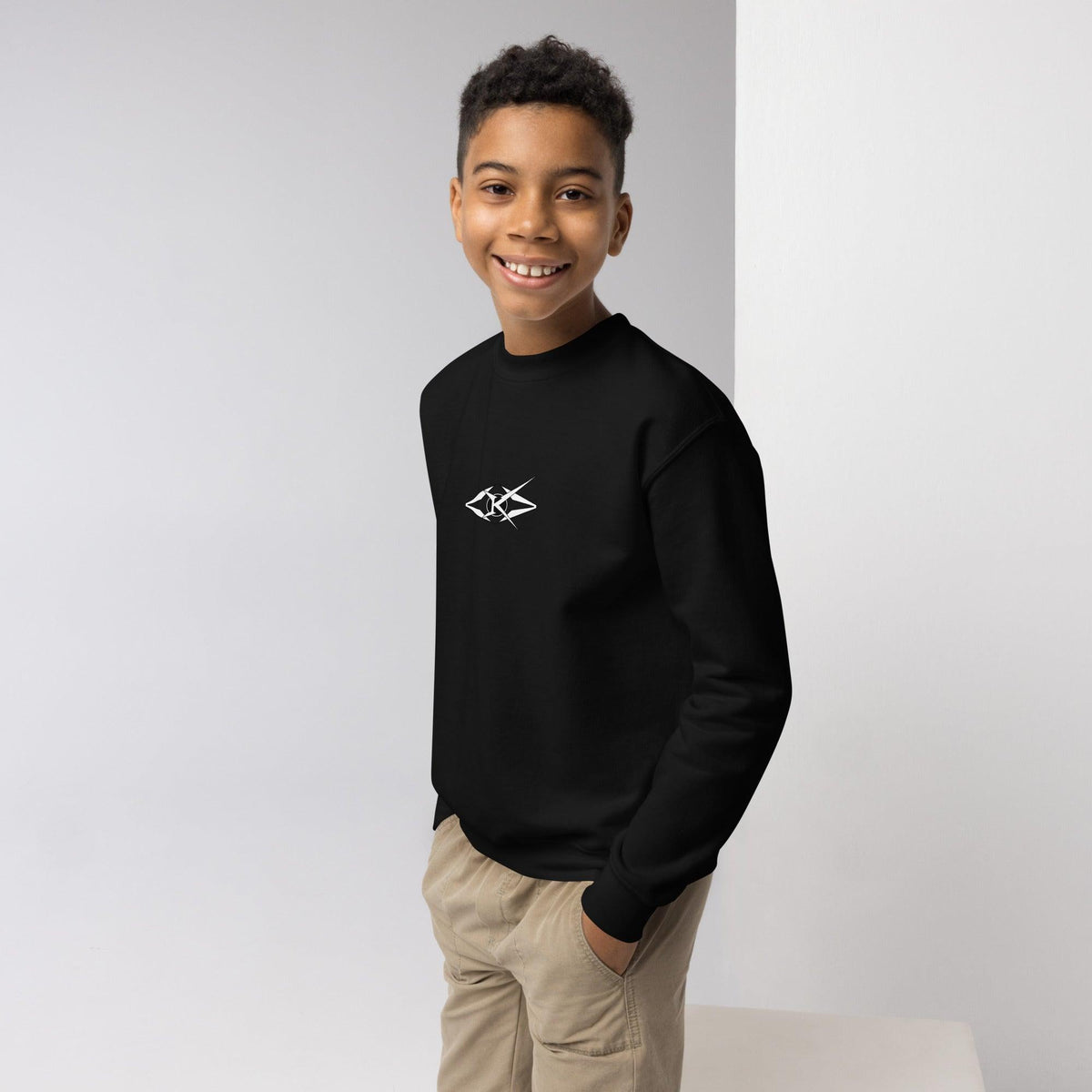 Youth crewneck sweatshirt NIIBIP - VYBRATIONAL KREATORS®