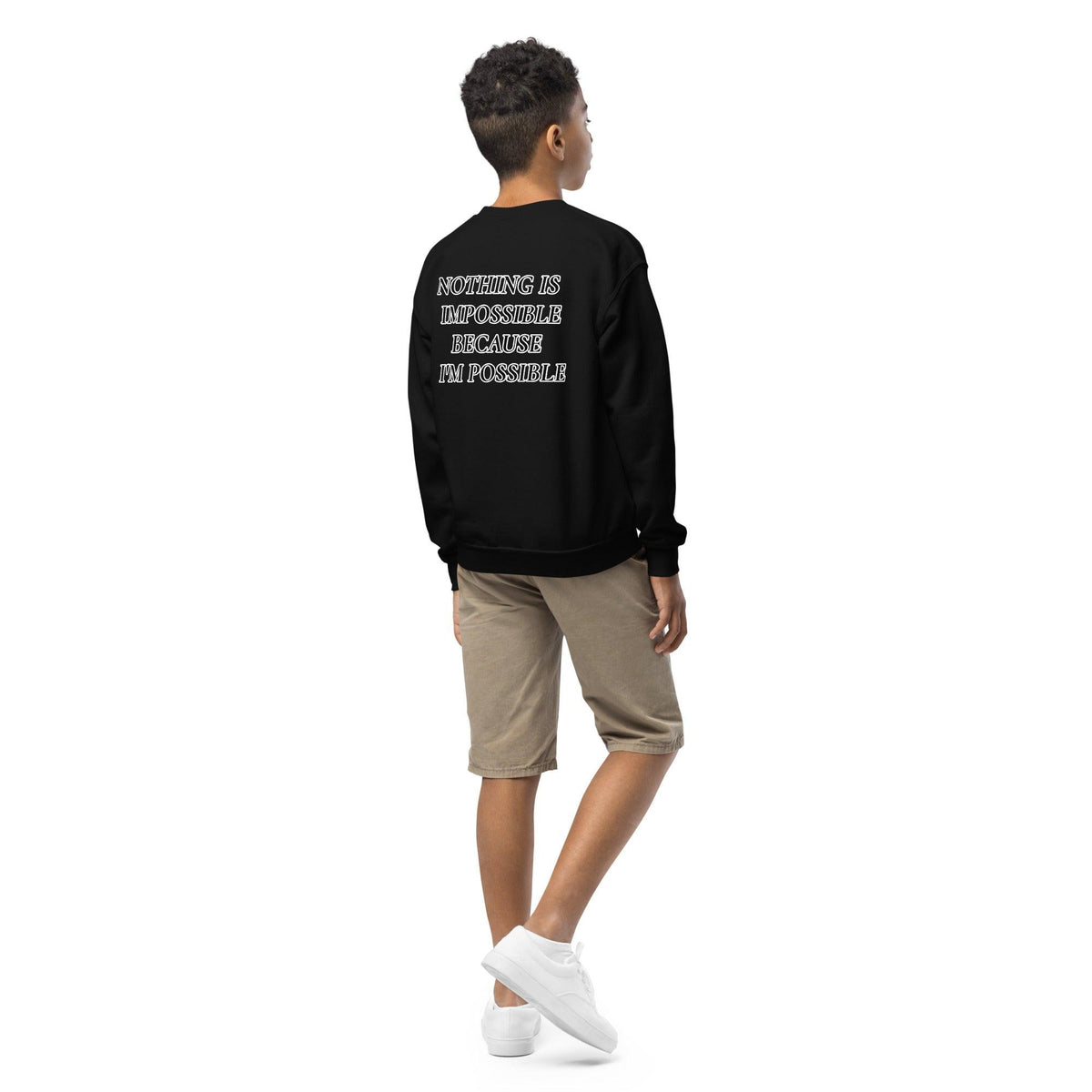 Youth crewneck sweatshirt NIIBIP - VYBRATIONAL KREATORS®