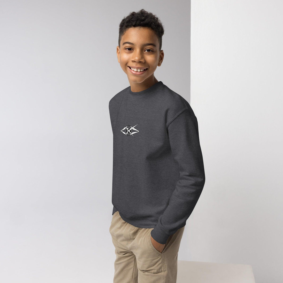 Youth crewneck sweatshirt NIIBIP - VYBRATIONAL KREATORS®