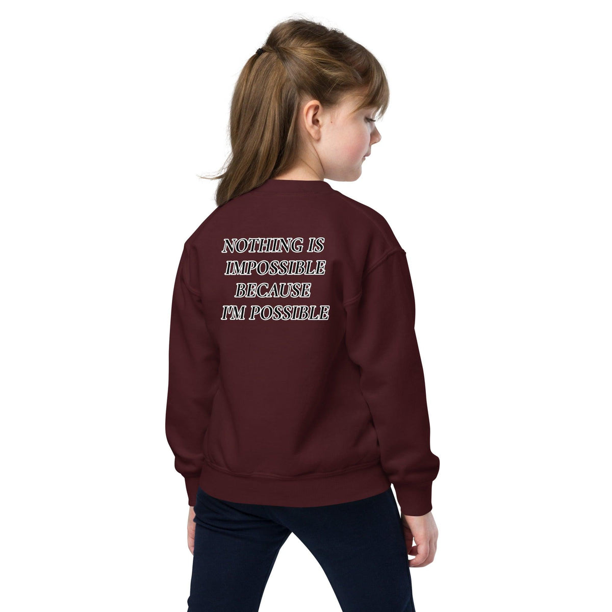 Youth crewneck sweatshirt NIIBIP - VYBRATIONAL KREATORS®