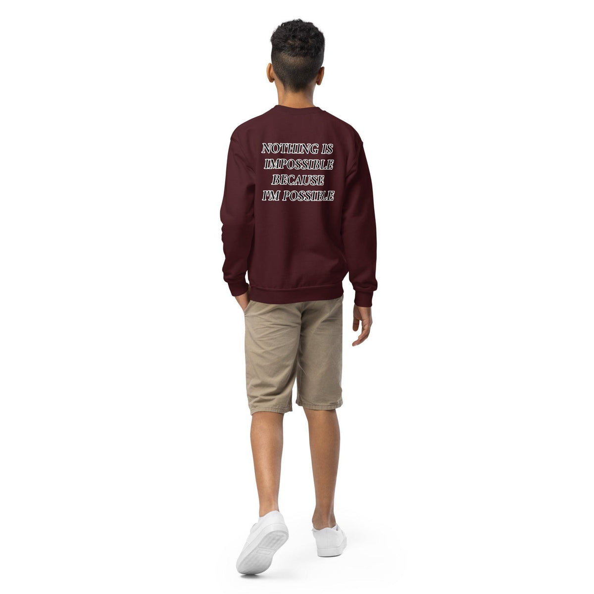 Youth crewneck sweatshirt NIIBIP - VYBRATIONAL KREATORS®