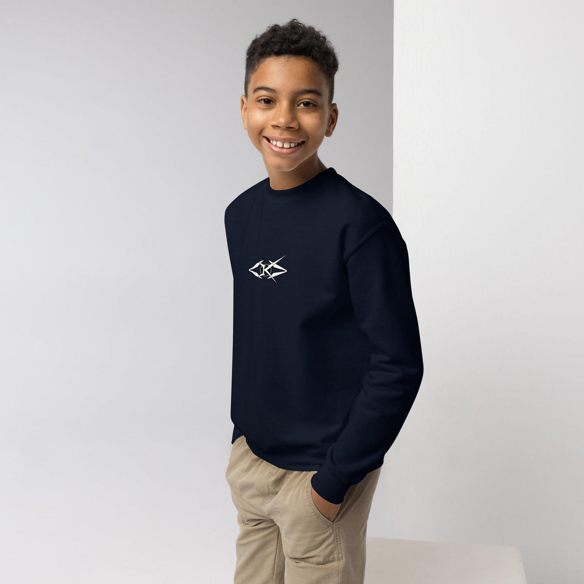 Youth crewneck sweatshirt NIIBIP - VYBRATIONAL KREATORS®