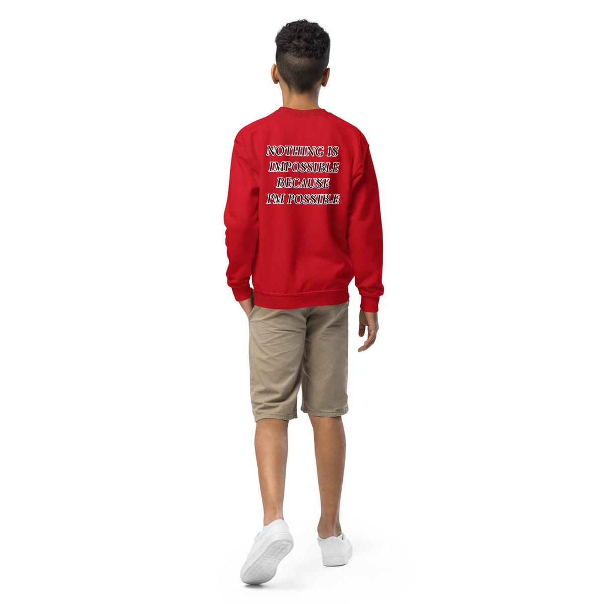 Youth crewneck sweatshirt NIIBIP - VYBRATIONAL KREATORS®