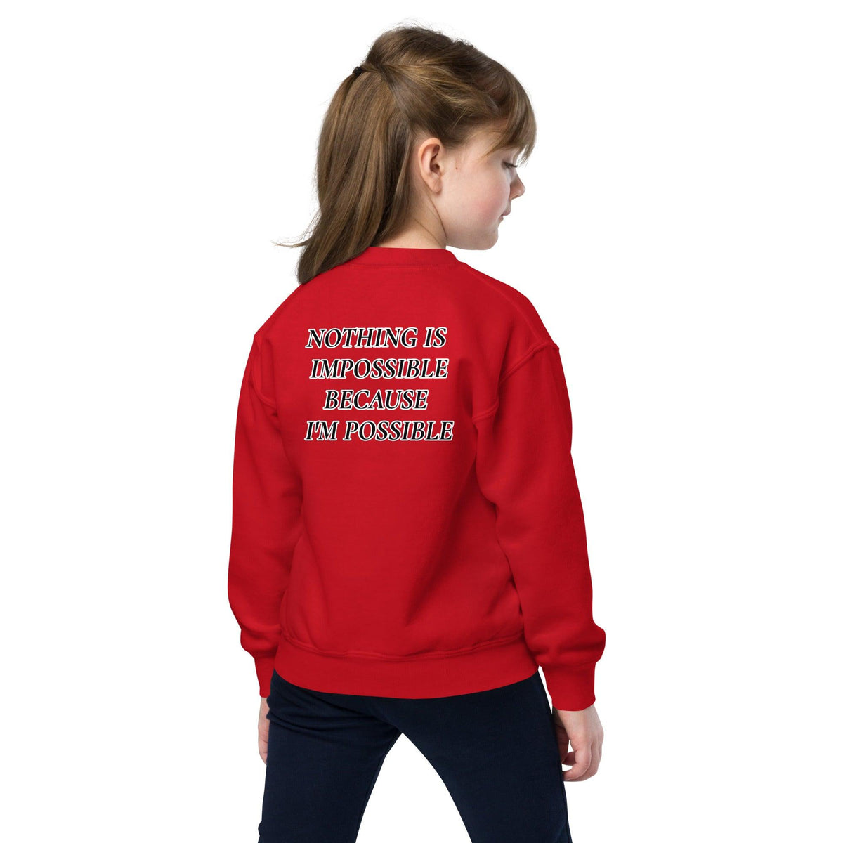 Youth crewneck sweatshirt NIIBIP - VYBRATIONAL KREATORS®