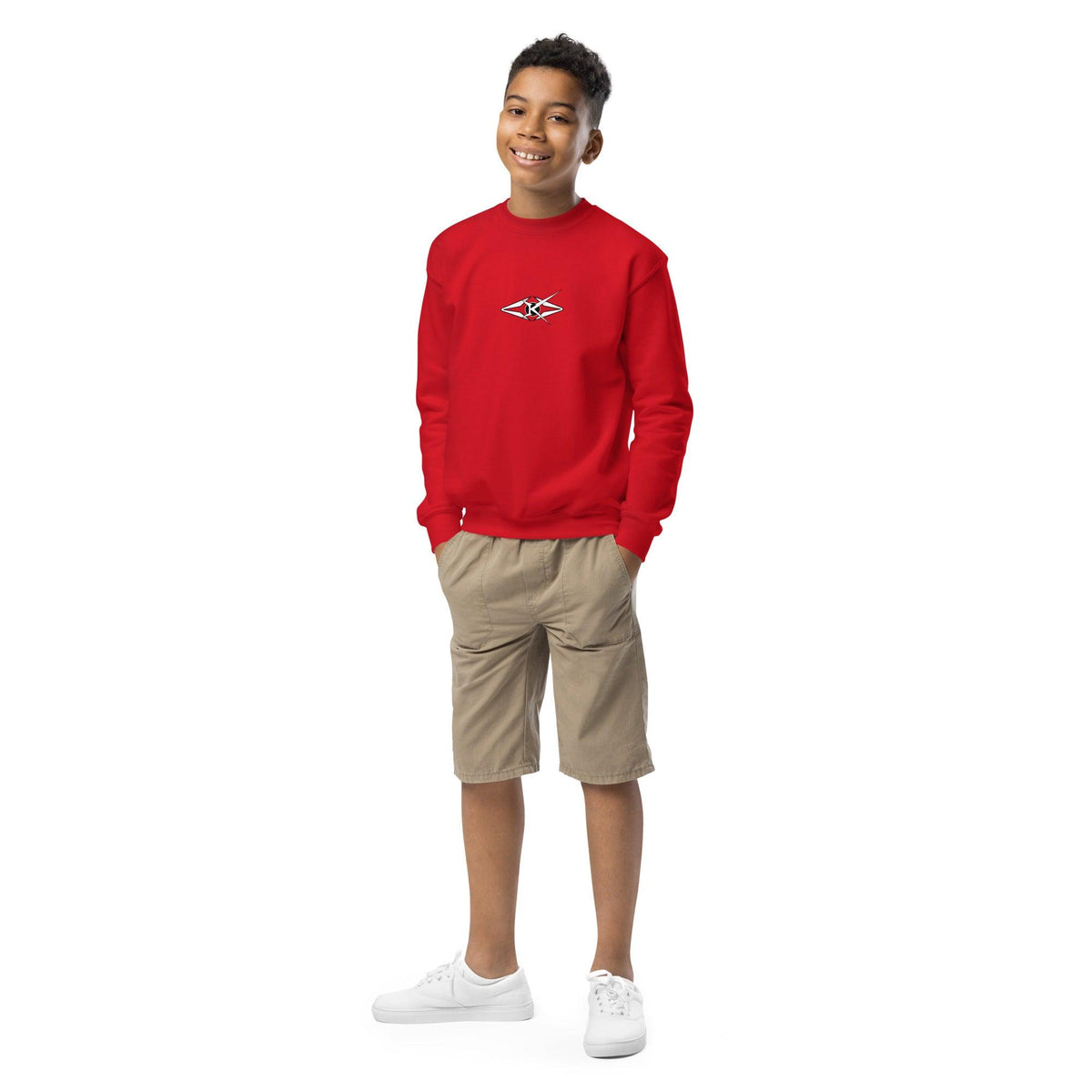 Youth crewneck sweatshirt NIIBIP - VYBRATIONAL KREATORS®