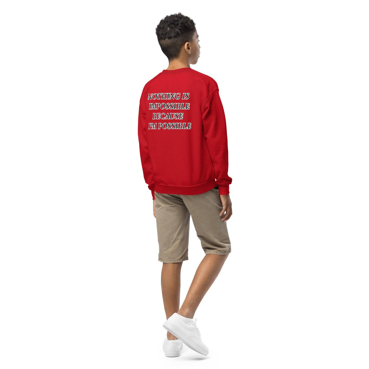 Youth crewneck sweatshirt NIIBIP - VYBRATIONAL KREATORS®