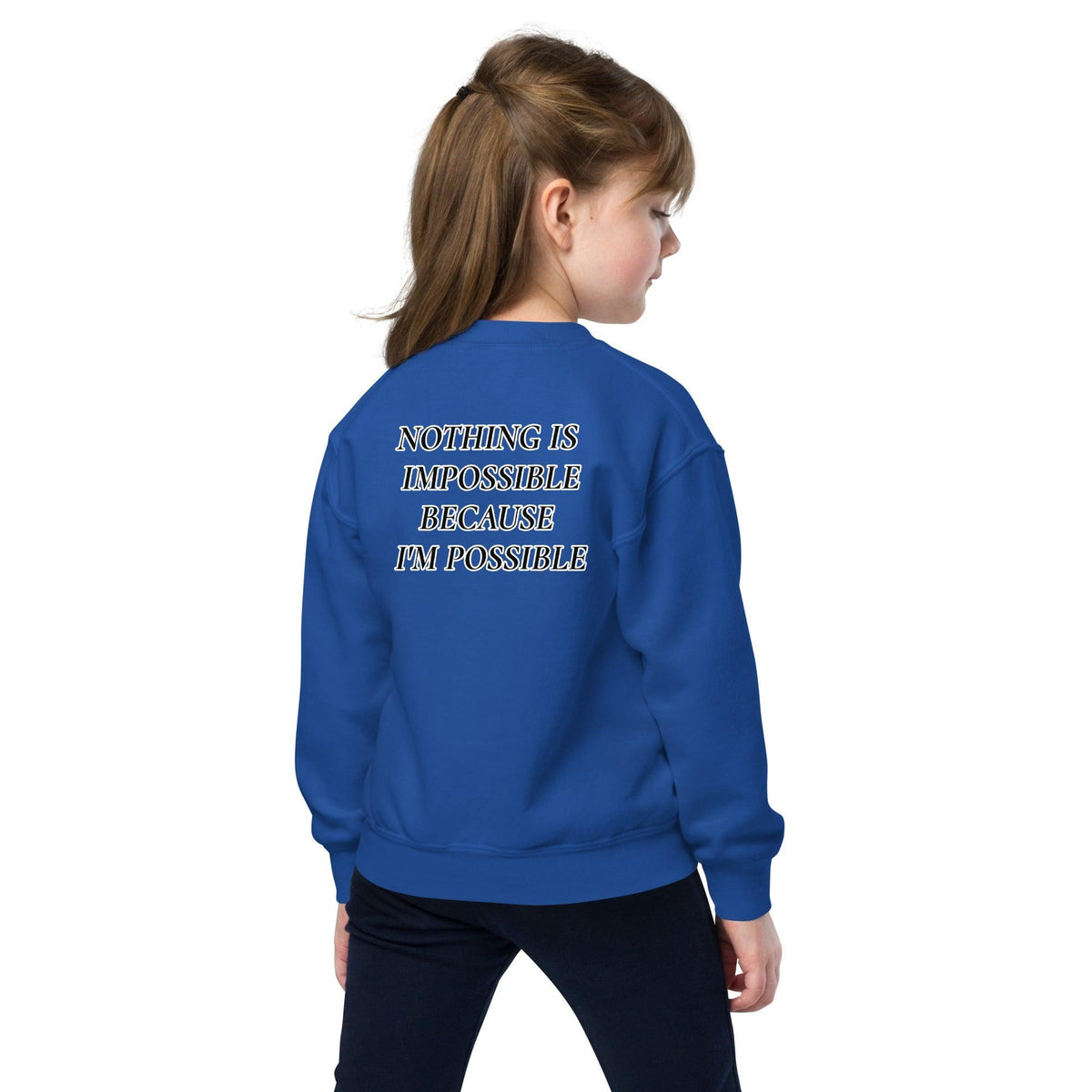 Youth crewneck sweatshirt NIIBIP - VYBRATIONAL KREATORS®
