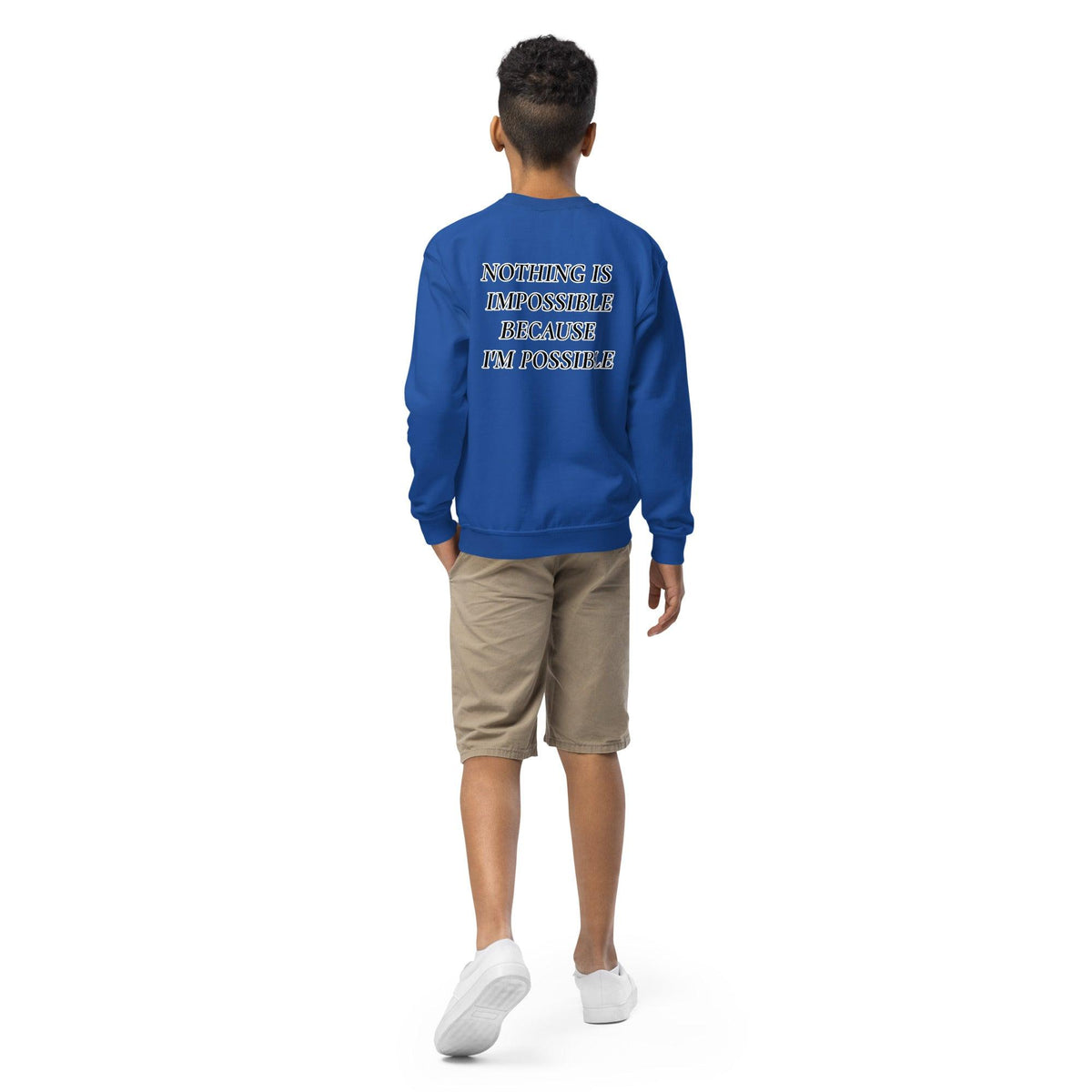 Youth crewneck sweatshirt NIIBIP - VYBRATIONAL KREATORS®