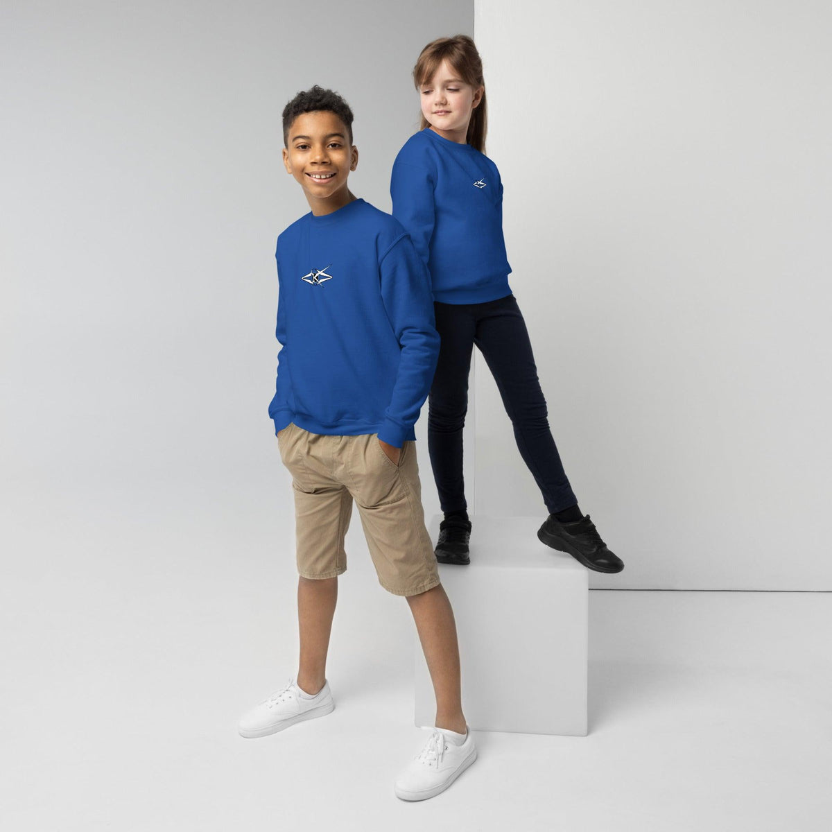 Youth crewneck sweatshirt NIIBIP - VYBRATIONAL KREATORS®