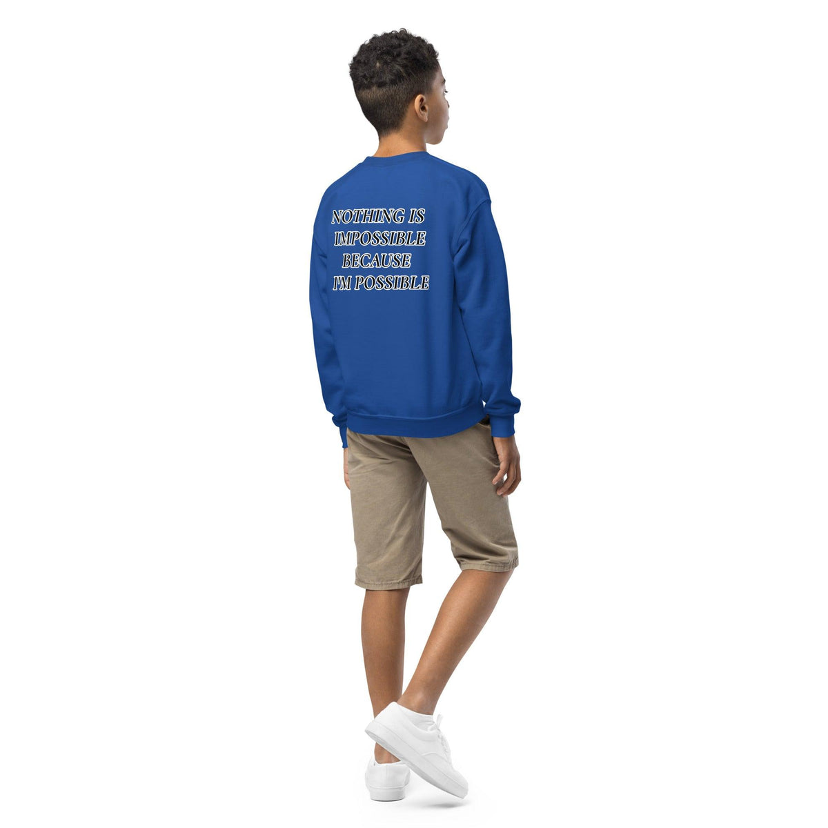Youth crewneck sweatshirt NIIBIP - VYBRATIONAL KREATORS®