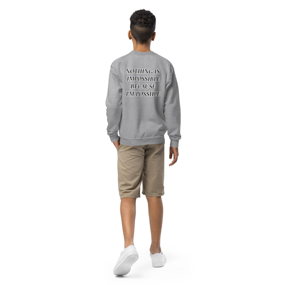 Youth crewneck sweatshirt NIIBIP - VYBRATIONAL KREATORS®