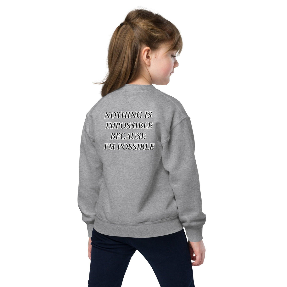 Youth crewneck sweatshirt NIIBIP - VYBRATIONAL KREATORS®