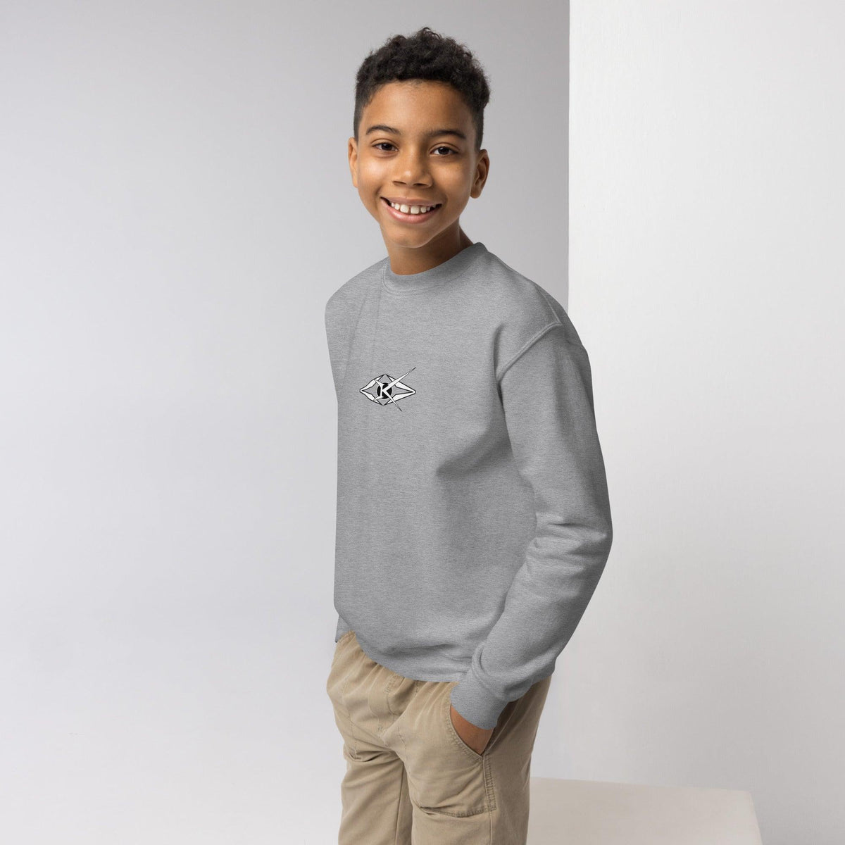 Youth crewneck sweatshirt NIIBIP - VYBRATIONAL KREATORS®