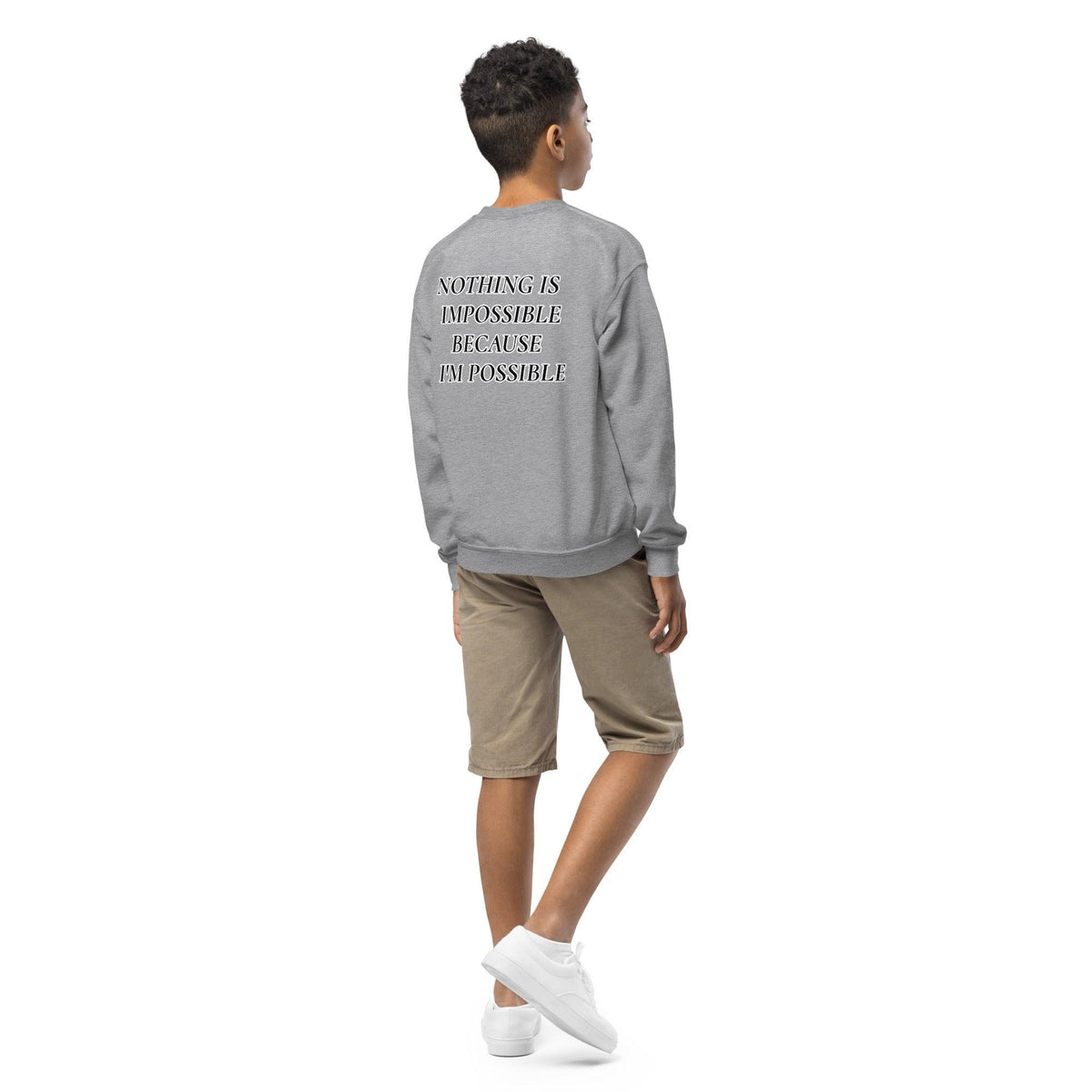 Youth crewneck sweatshirt NIIBIP - VYBRATIONAL KREATORS®