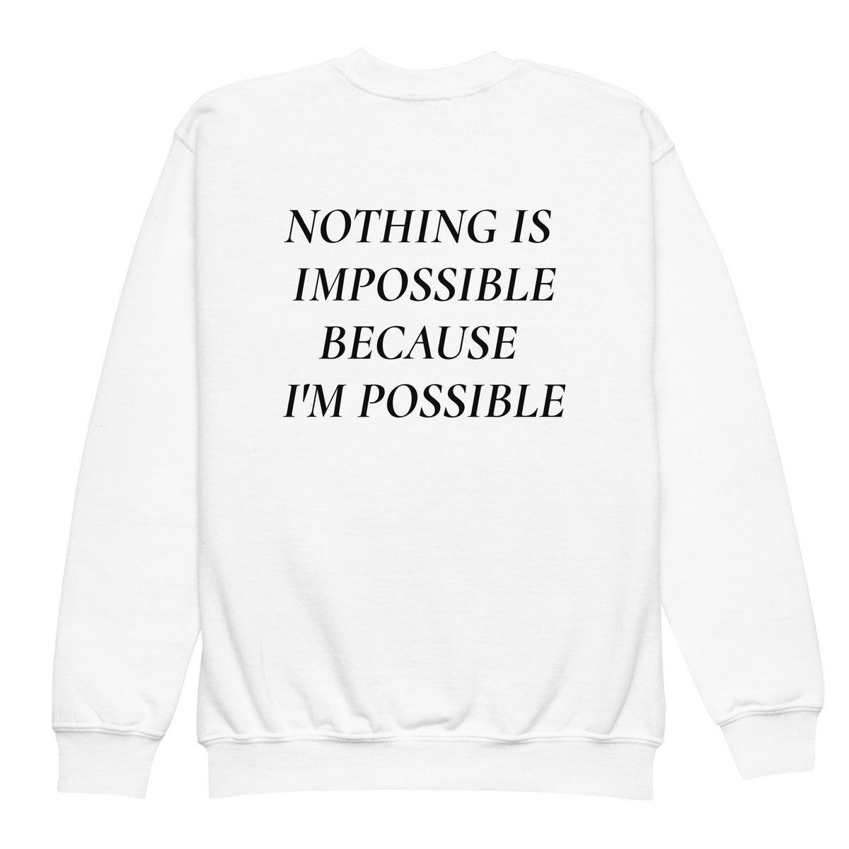 Youth crewneck sweatshirt NIIBIP - VYBRATIONAL KREATORS®