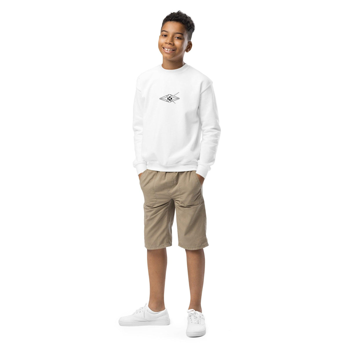 Youth crewneck sweatshirt NIIBIP - VYBRATIONAL KREATORS®