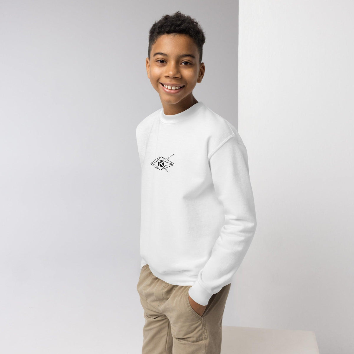 Youth crewneck sweatshirt NIIBIP - VYBRATIONAL KREATORS®