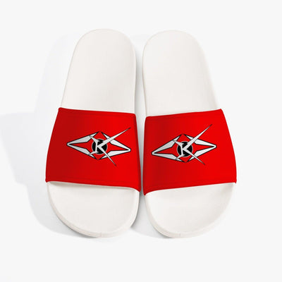 RED Casual Sandals - White - VYBRATIONAL KREATORS®