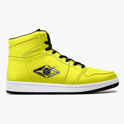 VYB 1s Yellow Hight Top Sneakers - VYBRATIONAL KREATORS®