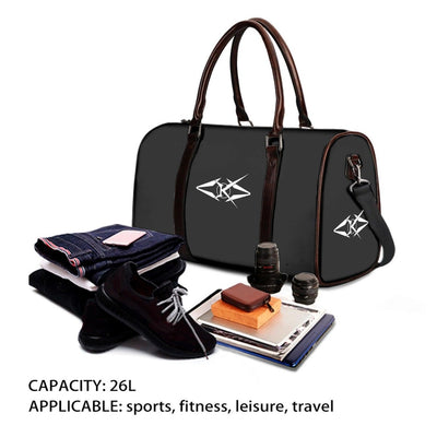Black Travel Handbag - VYBRATIONAL KREATORS®