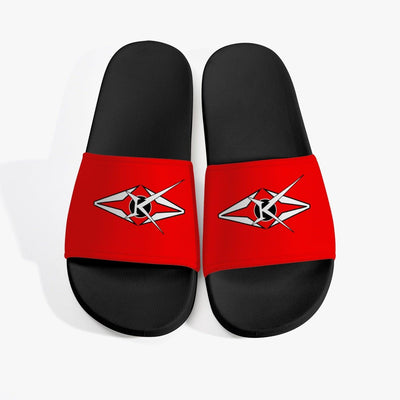 Red Casual Sandals - Black - VYBRATIONAL KREATORS®