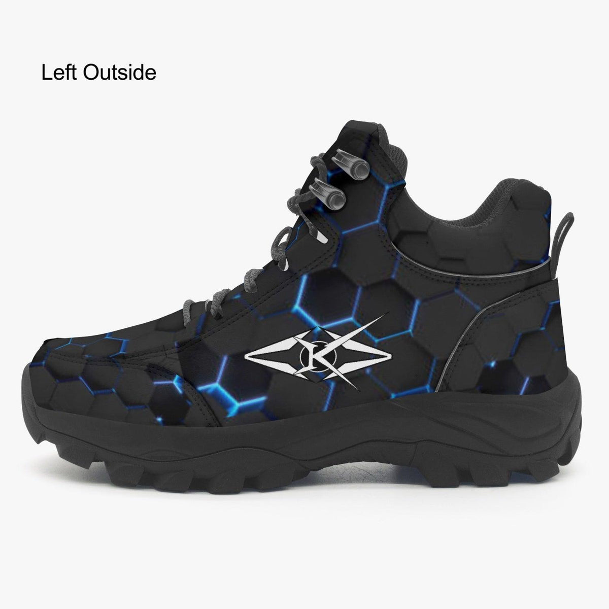 VYB Classic Premium Boots- Blue HoneyComb - VYBRATIONAL KREATORS®