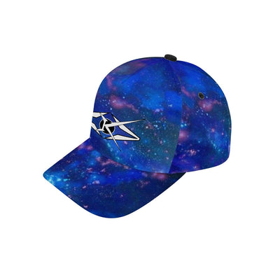 Galaxy All Over Printed Baseball Caps - VYBRATIONAL KREATORS®