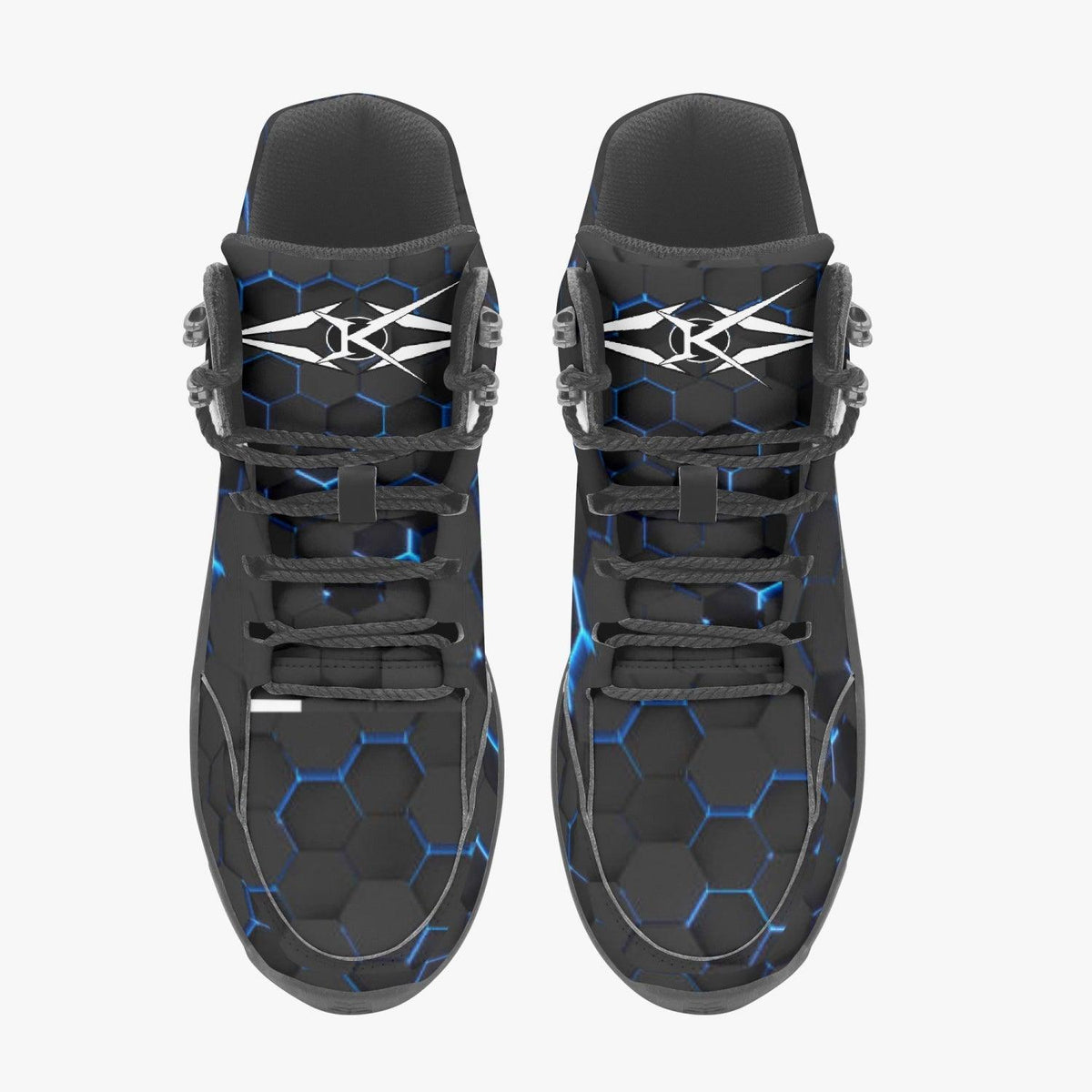 VYB Classic Premium Boots- Blue HoneyComb - VYBRATIONAL KREATORS®