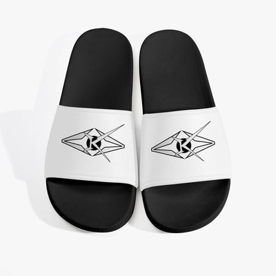 WHITE Casual Sandals - Black - VYBRATIONAL KREATORS®