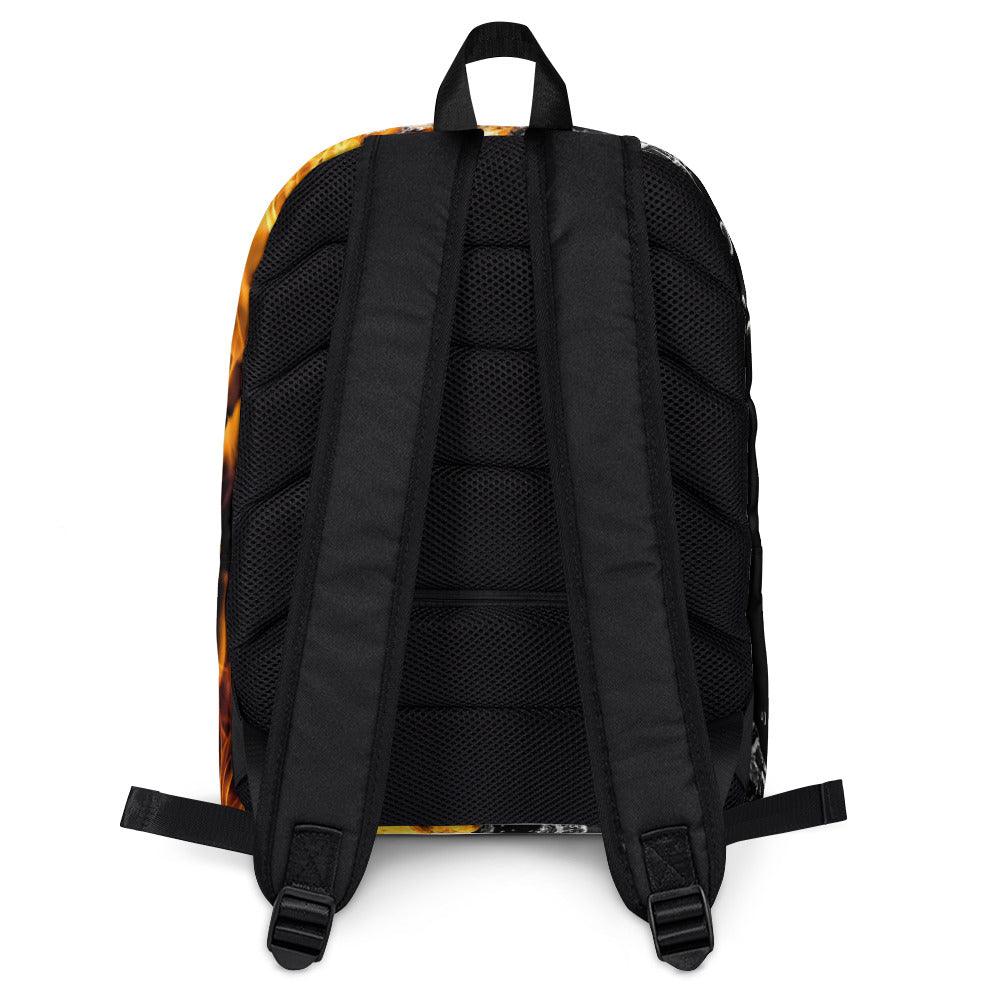 Premium Backpack Fire & Ice - VYBRATIONAL KREATORS®