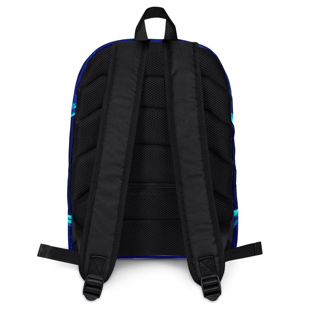 Premium Blue Backpack - VYBRATIONAL KREATORS®