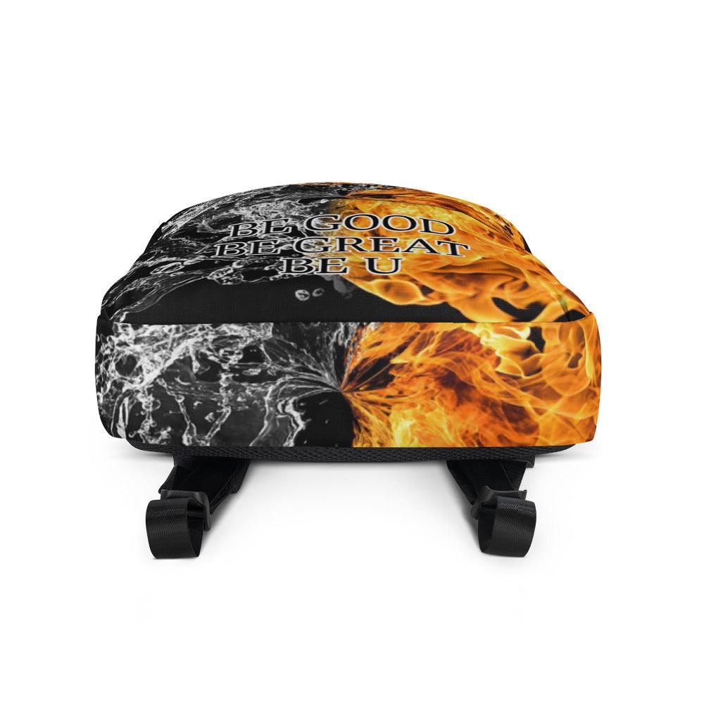 Premium Backpack Fire & Ice - VYBRATIONAL KREATORS®