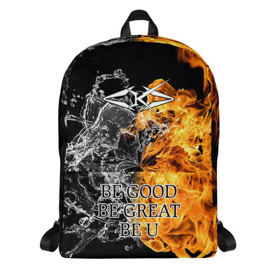 Premium Backpack Fire & Ice - VYBRATIONAL KREATORS®