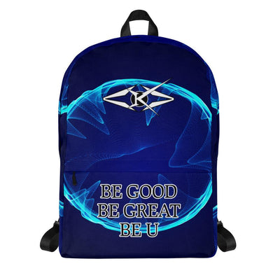 Premium Blue Backpack - VYBRATIONAL KREATORS®