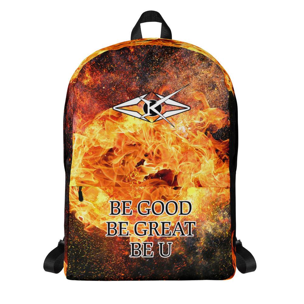 Premium Fire Backpack - VYBRATIONAL KREATORS®