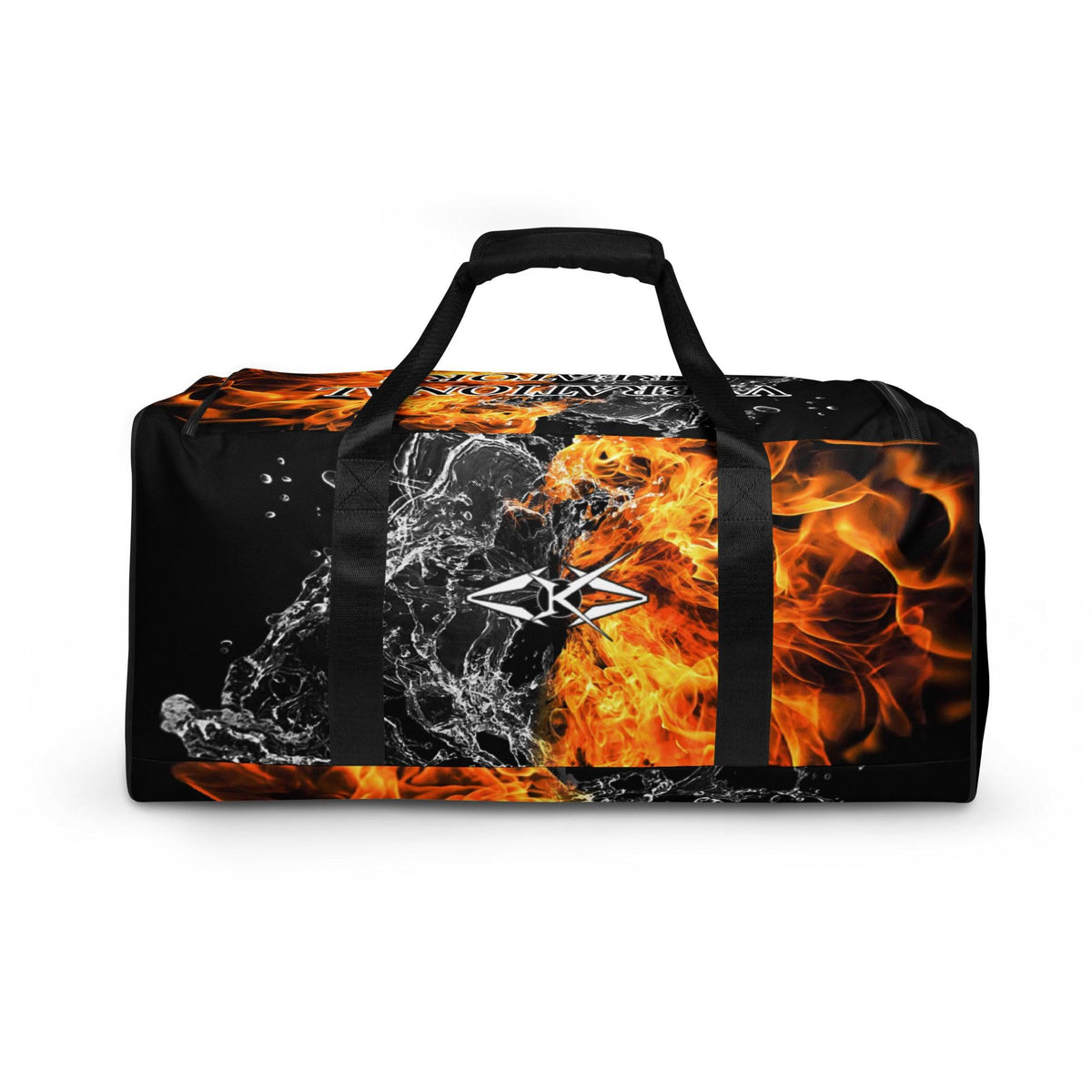 Premium Duffle bag - Fire & Ice - VYBRATIONAL KREATORS®