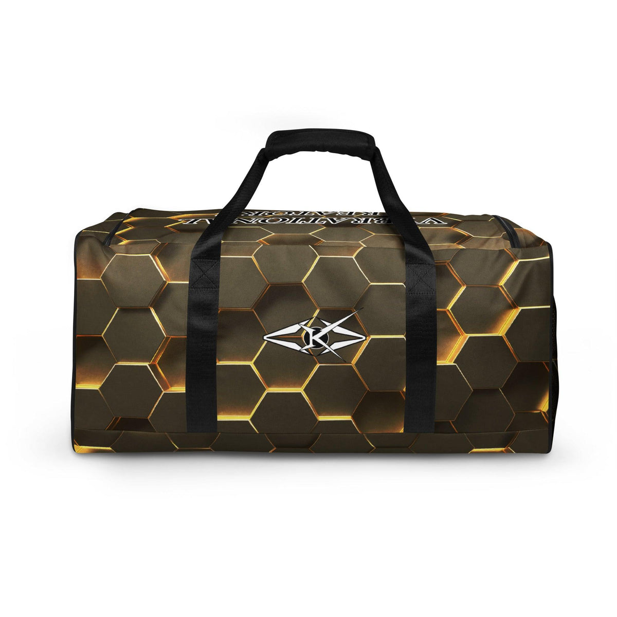 Premium Gold Duffle bag - VYBRATIONAL KREATORS®