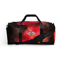 SCARLET VORTEX DUFFEL