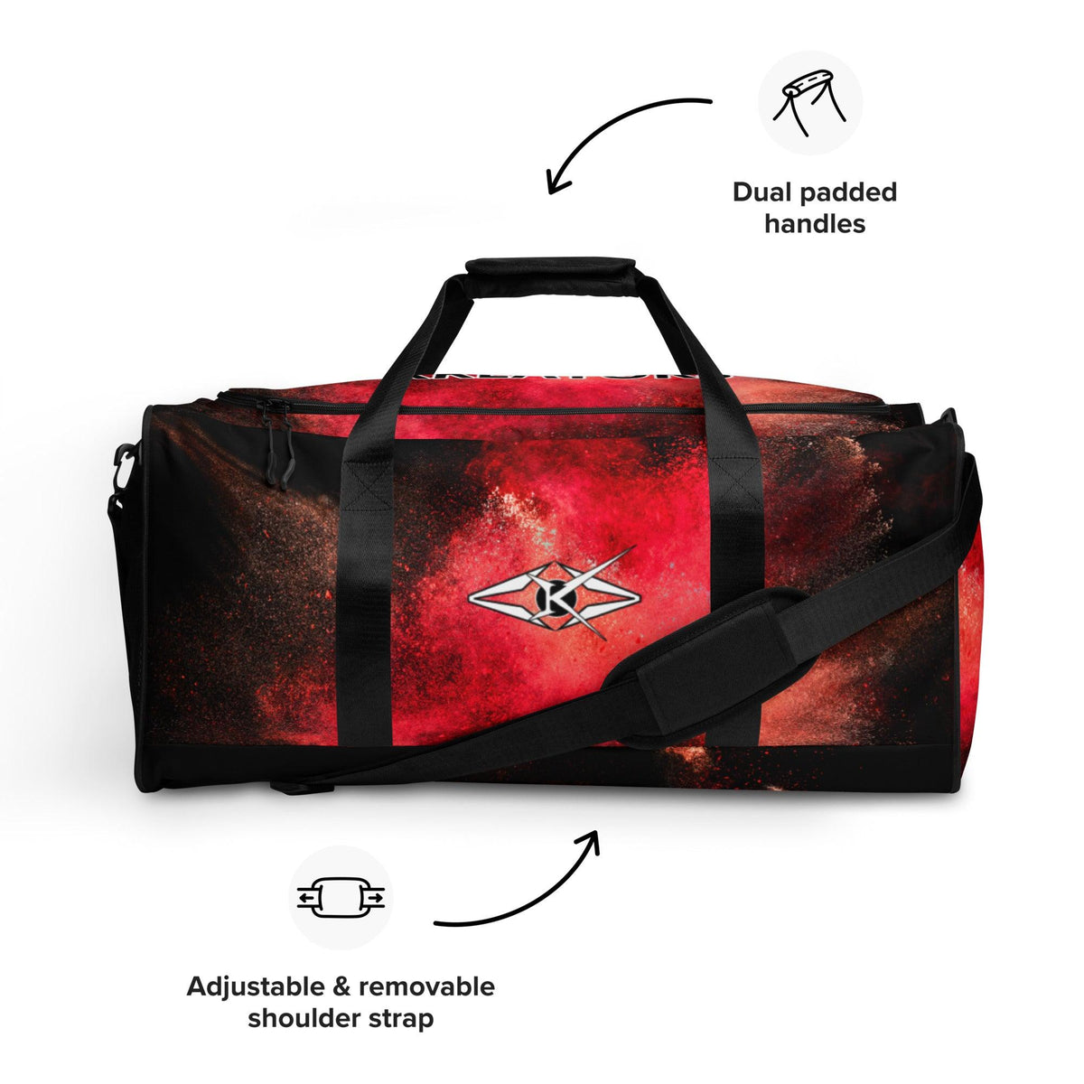 Premium Duffle bag - VYBRATIONAL KREATORS®
