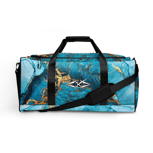 LUXE TURQUOISE DUFFLE