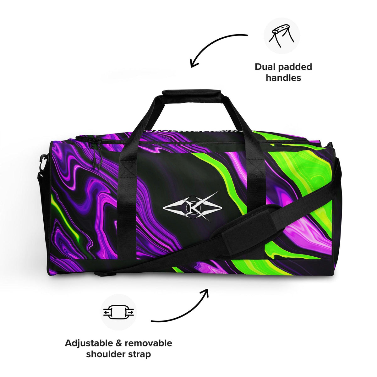 Premium Duffle bag - VYBRATIONAL KREATORS®