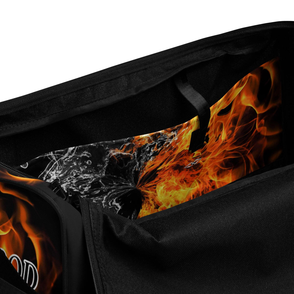 Premium Duffle bag - Fire & Ice - VYBRATIONAL KREATORS®